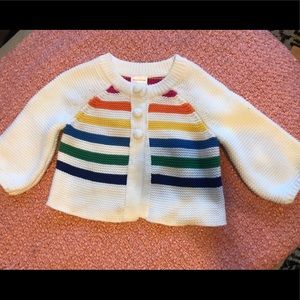 Hanna Andersson rainbow sweater
